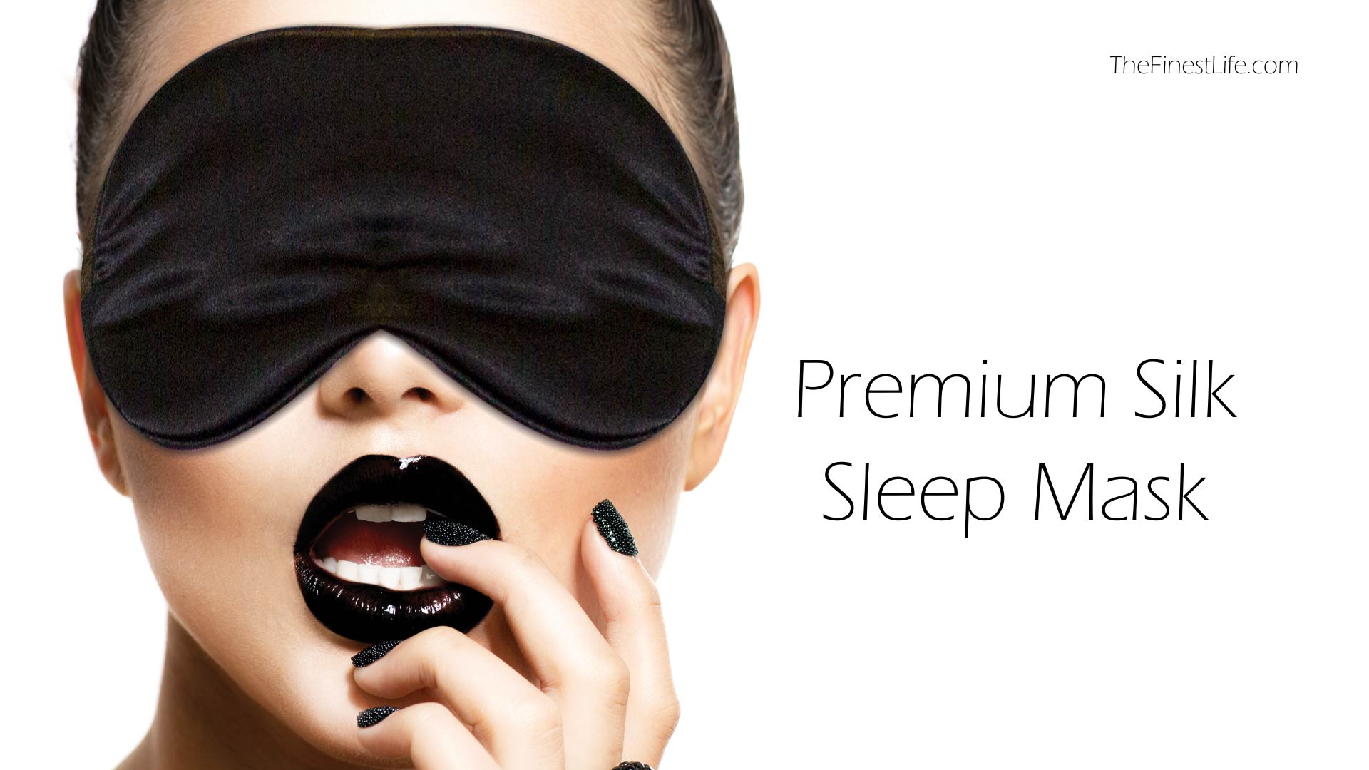 Silk Sleep Mask for Women | The Finest Life