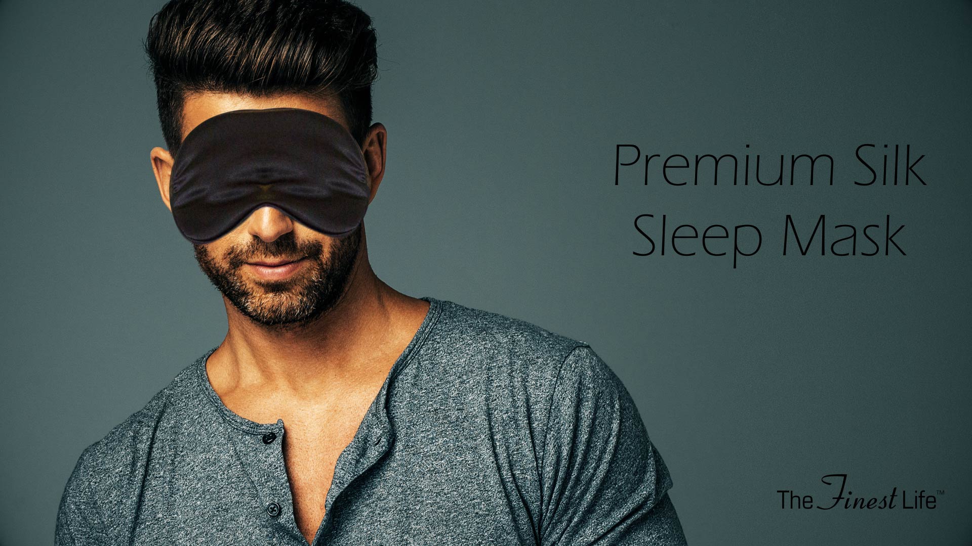 Premium Silk Sleep Mask by The Finest Life