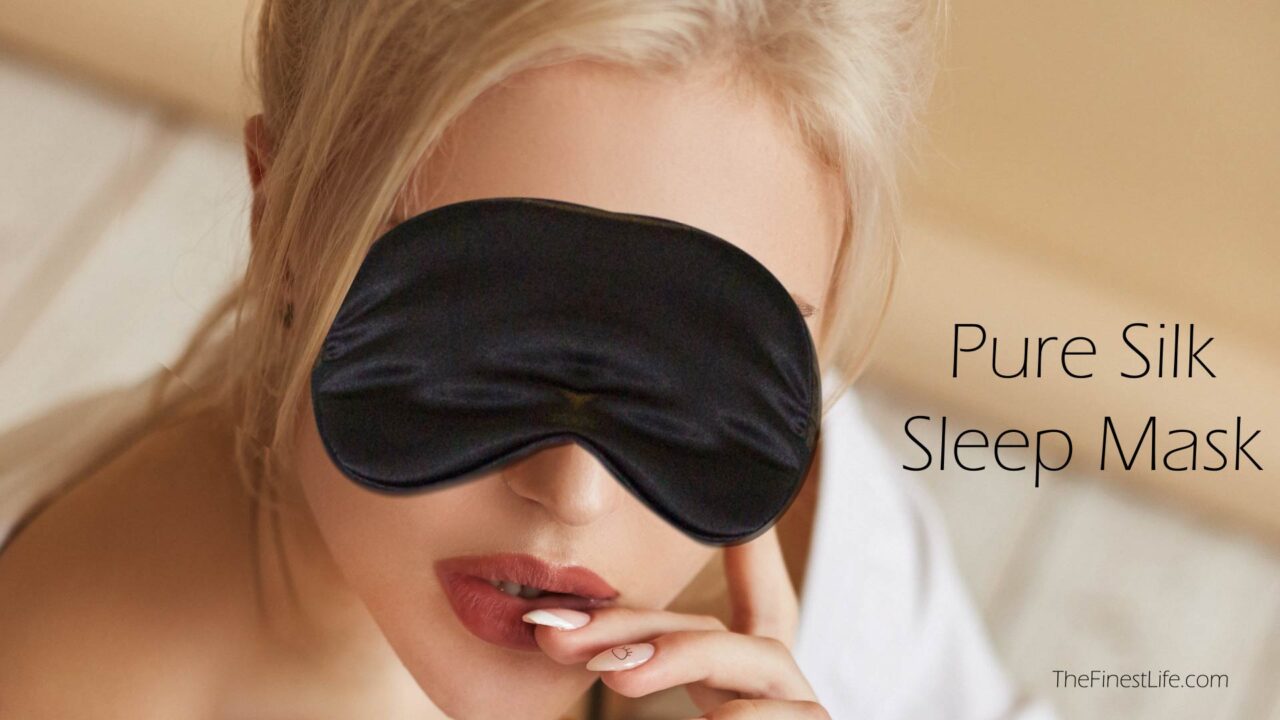 Silk Sleep Mask The Finest Life