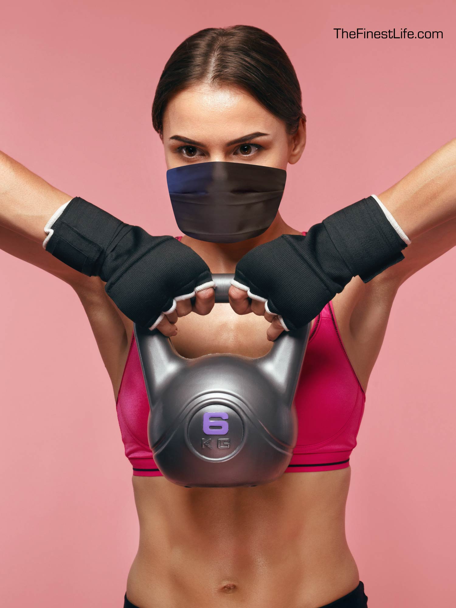 Workout Silk Face Mask