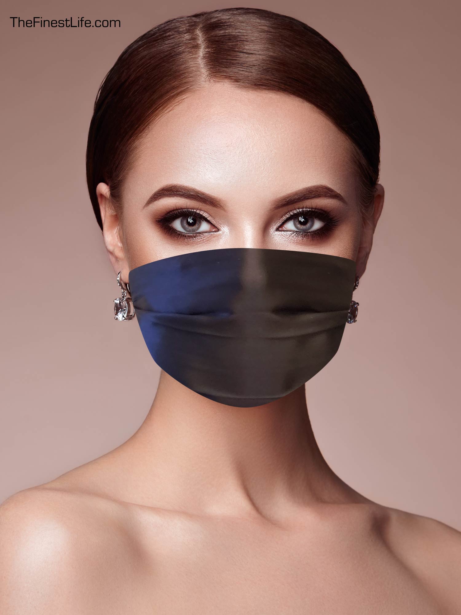 Silk Face Mask by The FInest Life 10-10-2020 1 Pin Silk Face Mask
