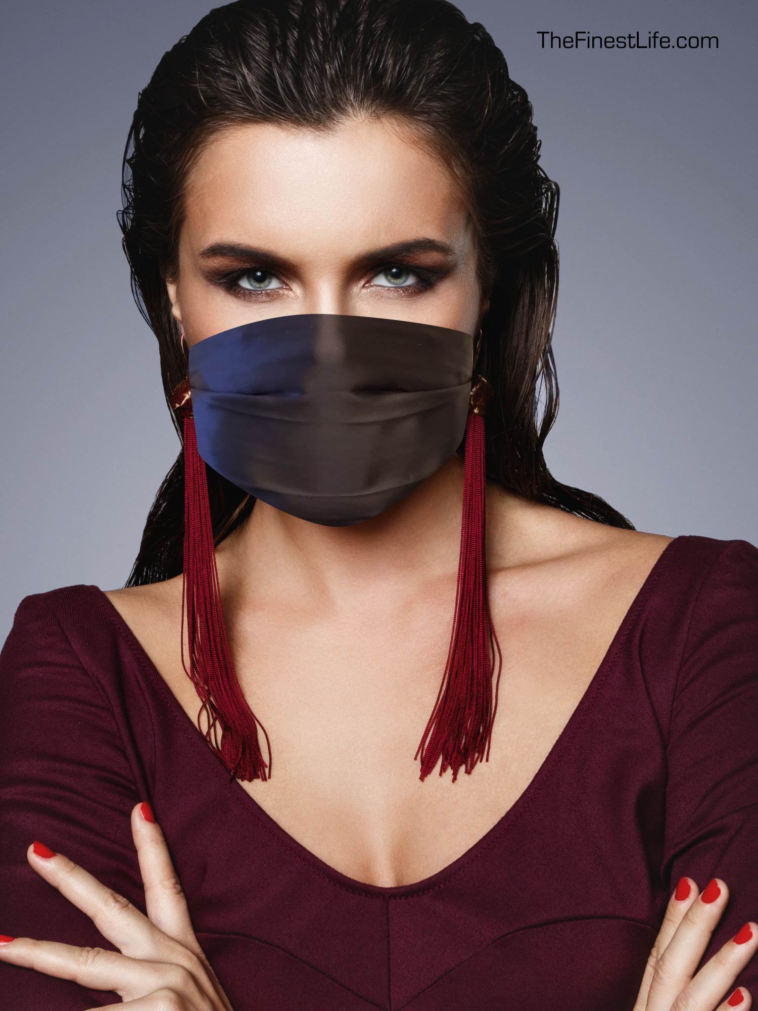 Silk Face Mask by The Finest Life 10-8-2020 2 Silk Face Mask