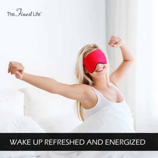 Red Silk Sleep Mask