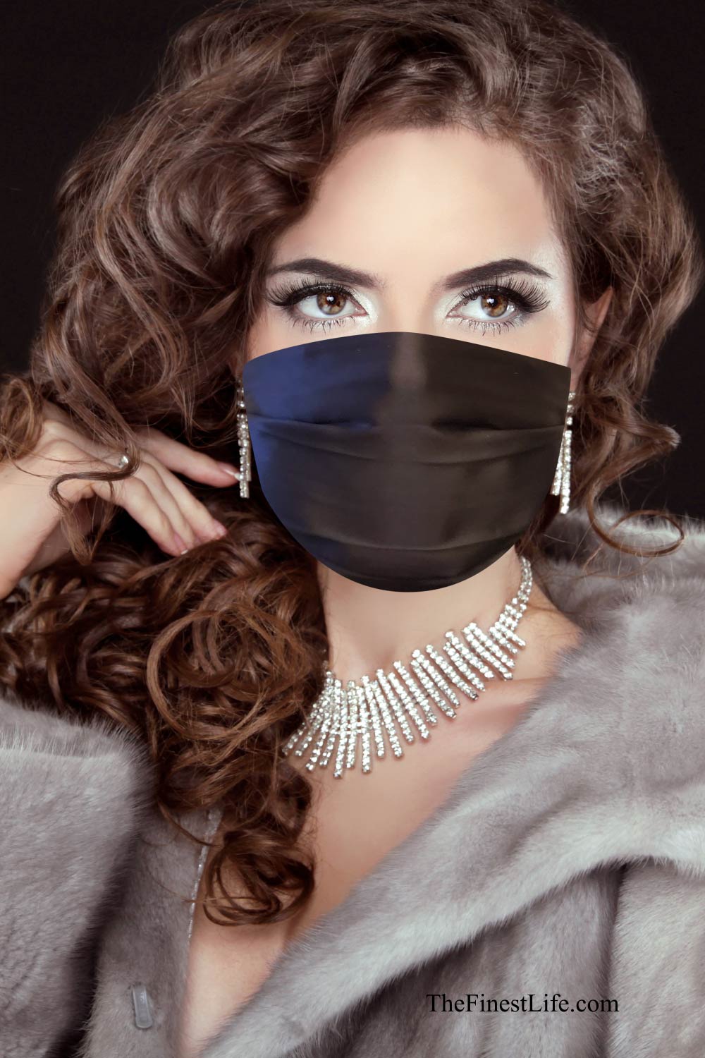 Silk Face Mask by The Finest Life 12-25-2021 Silk Face Mask
